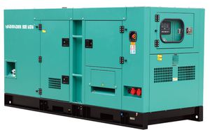 three-phase generator set / diesel / mobile / 50 Hz