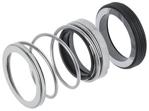 spring mechanical seal / for pumps / cylindrical