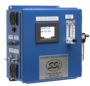 hydrogen analyzer / gas / concentration / portable