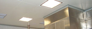 thermal insulation panel / acoustic / multilayer / modular