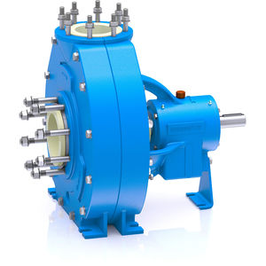 chemical pump / centrifugal with volute / single-stage / with free shaft