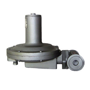 diaphragm valve / pressure reducing / for gas / threaded