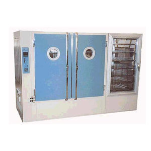 laboratory sterilizer / hot air / horizontal / for the pharmaceutical industry