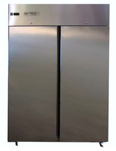 refrigeration application cabinet / storage / floor-mounted / double door