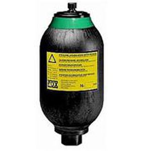 bladder accumulator / for non-aggressive fluids / for mineral oil / hydro-pneumatic