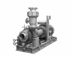 oil pump / electric / centrifugal / for petrochemical applications