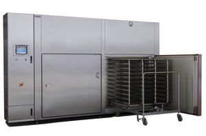 laboratory sterilizer / hot air / for the pharmaceutical industry
