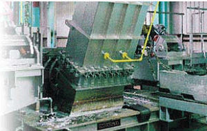melting furnace / chamber / induction / for the ceramics industry