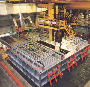reheating furnace / chamber / pit / combustion
