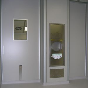 wall-mounted shower / decontamination