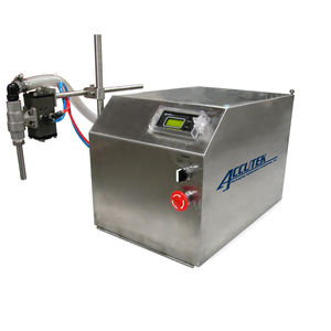 glass bottle filling machine / for plastic bottles / for high-viscosity products / semi-automatic