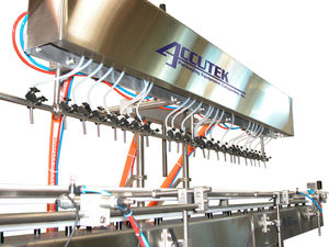 filling machine for the pharmaceutical industry / for the cosmetics industry / for liquids / for food