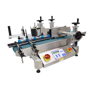 semi-automatic labeler / for self-adhesive labels / in-line / side