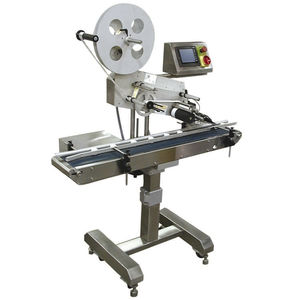 automatic labeler / for self-adhesive labels / in-line / top
