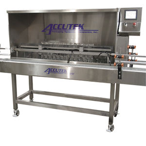 bottle washer / automatic / stainless steel / spray