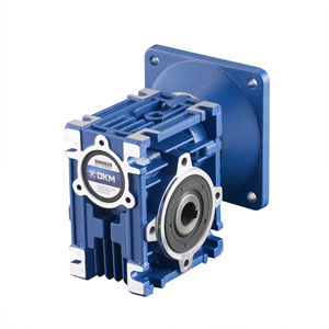 worm gearhead / orthogonal / hollow-shaft / solid-shaft