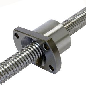 flange nut / steel / for ball screw