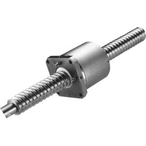 flange nut / steel / for ball screw