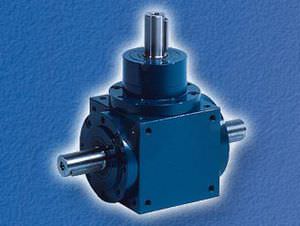 bevel gear reducer / orthogonal / precision / for shafts