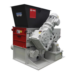 single-shaft shredder / solid & bulk waste / metal