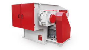 single-shaft shredder / for electronics scrap
