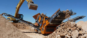 mobile screening unit / for powders / control / for mining