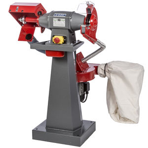 bench-top polishing grinder / electric / industrial
