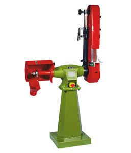 electric sander / belt / vertical / combined