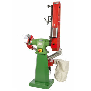 electric sander / belt / vertical / combined