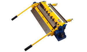 manual swivel folding machine / sheet metal