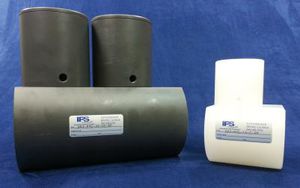 PVDF valve / pneumatically-operated / drain / for chemicals