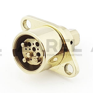 cam lock / key / for electrical control panels / brass