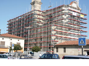 fixed scaffolding / modular / facade