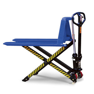 scissor pallet truck / hand / hydraulic / high-lift