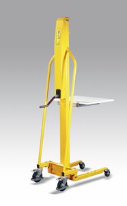 manual stacker truck / walk-behind / winch