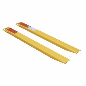 telescopic fork extension / for forklift trucks / for pallet handling / steel