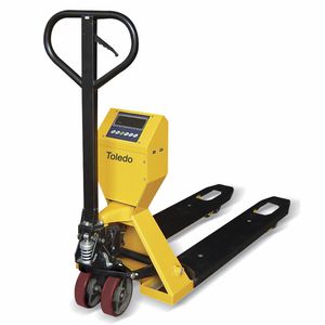 hand pallet truck / hydraulic / scale / steel