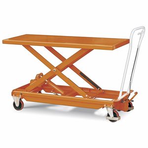 scissor lift table / electric / mobile