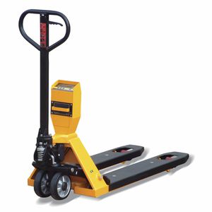 hand pallet truck / hydraulic / scale / steel