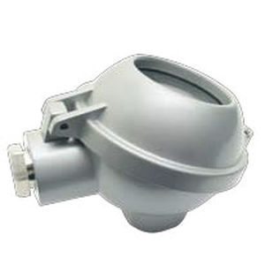temperature sensor connection head / aluminum / with window / IP68