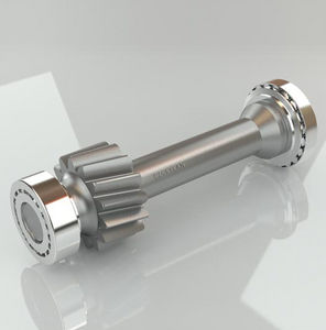 universal joint shaft / with flange / metal