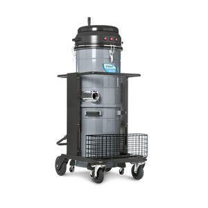 wet and dry vacuum cleaner / single-phase / industrial / mobile