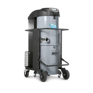 wet and dry vacuum cleaner / single-phase / industrial / mobile