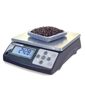 counting scales / benchtop / with LCD display / stainless steel pan