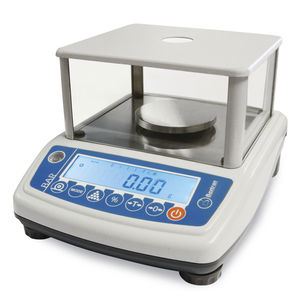 precision scale / counting / with LCD display / stainless steel pan