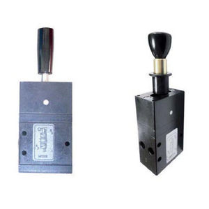 pneumatically-operated valve / for air / proportional / double-acting