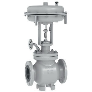 globe valve / pneumatically-operated / for steam