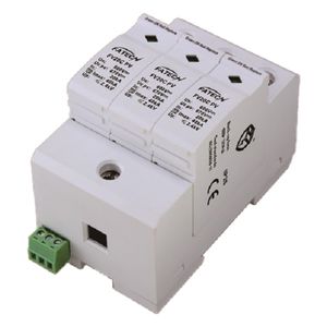 type 2 surge arrester / DC / DIN rail / low-voltage