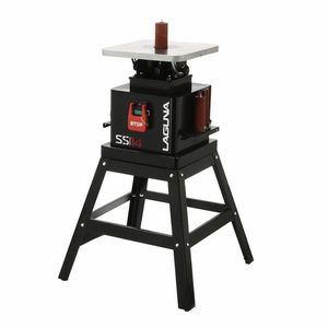 electric sander / for wood / oscillating / tilting table