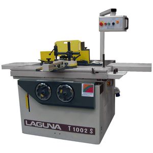 tilting spindle molder / sliding table / for wood